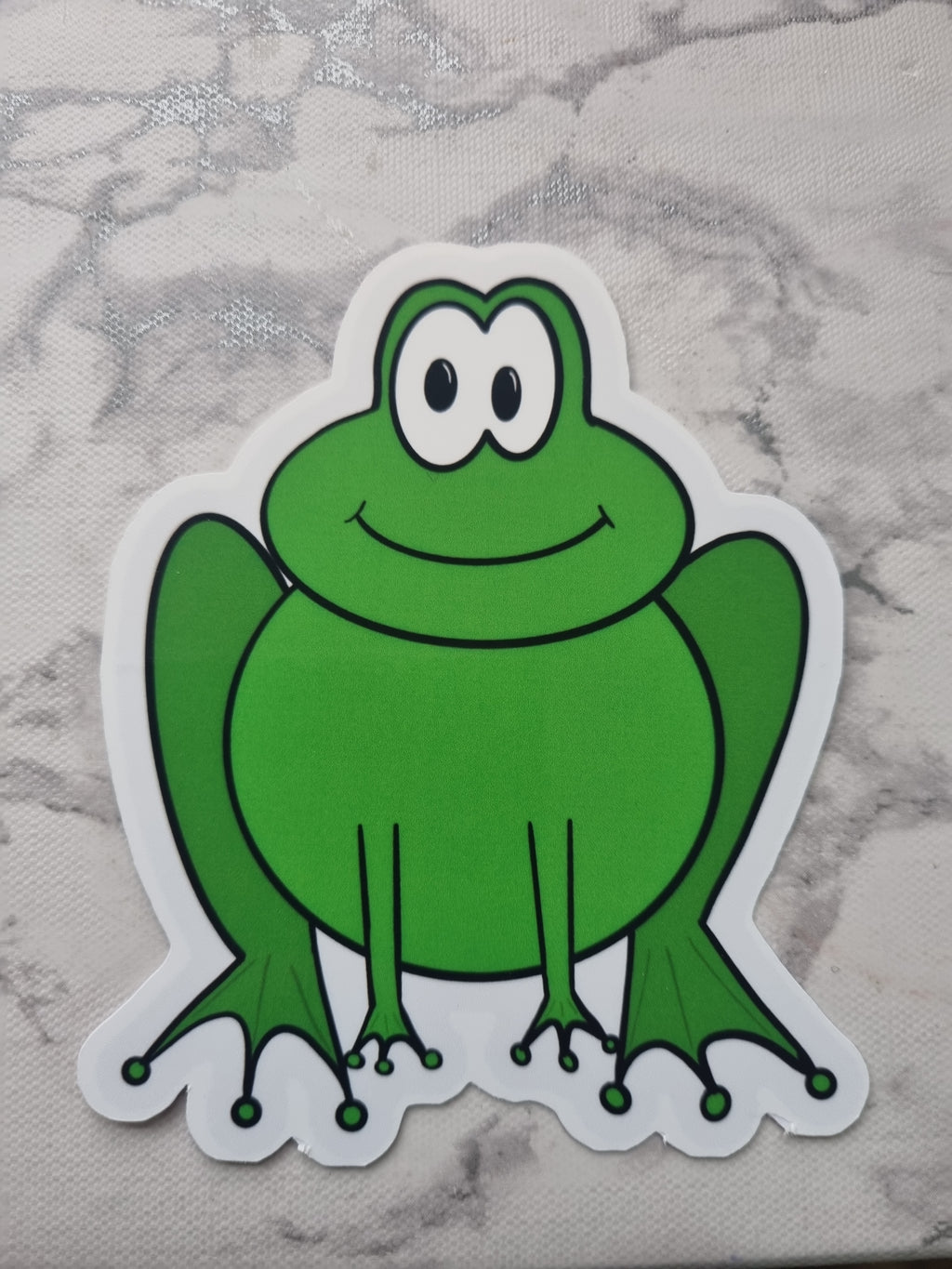 Froggy Glossy Sticker