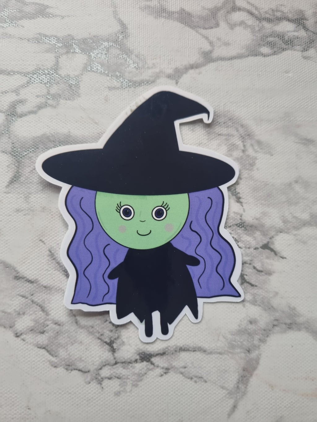 Little Witch Glossy Sticker