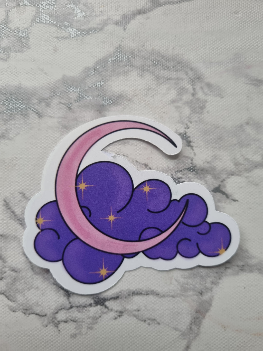 Moon Glossy Sticker